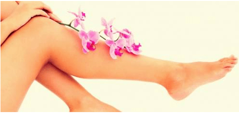 Feet without varicose veins